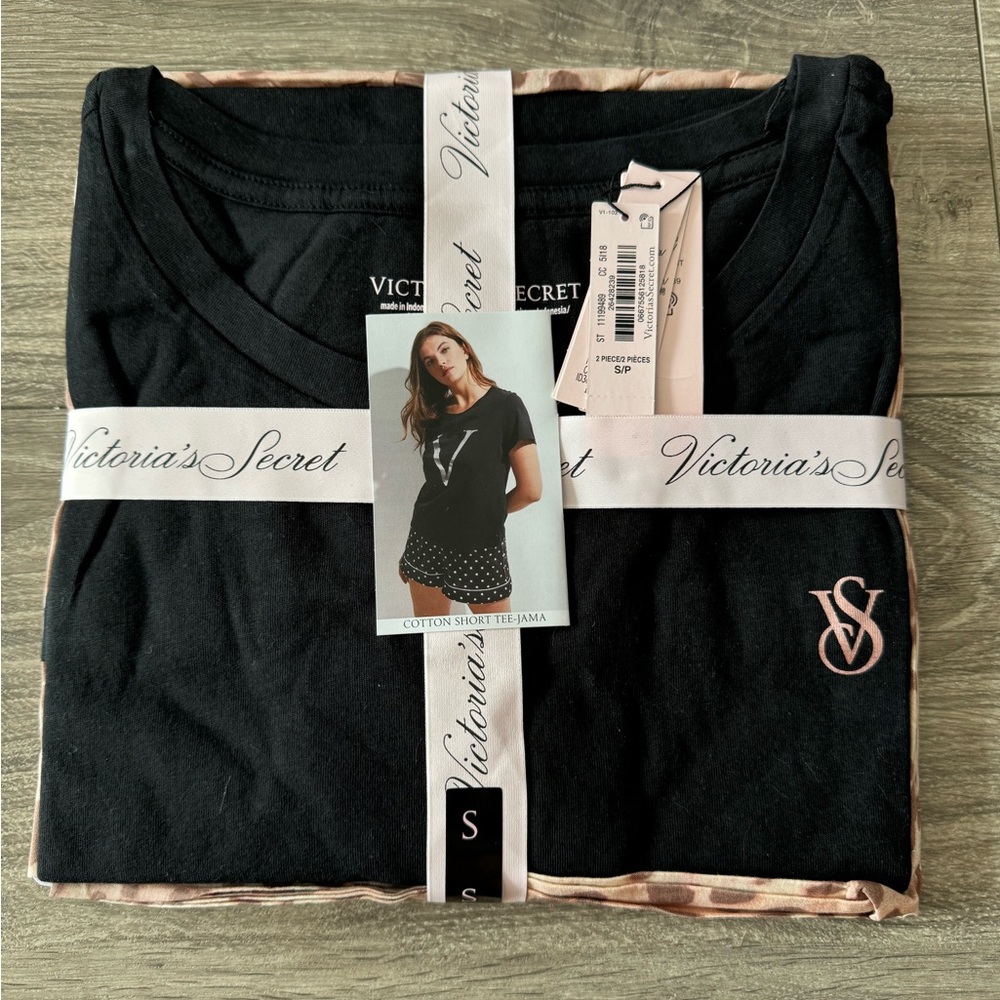 Victoria’s Secret Cotton Short Tee-Jama